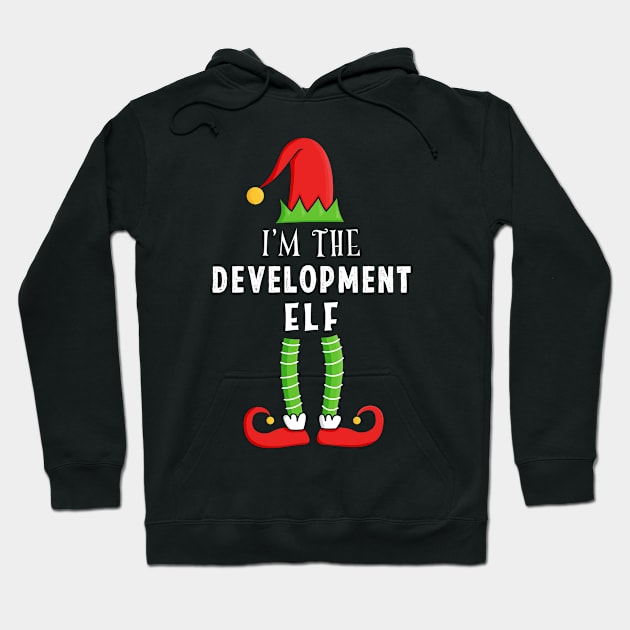 Development Elf Christmas Matching Family Gift Hoodie by qwertydesigns